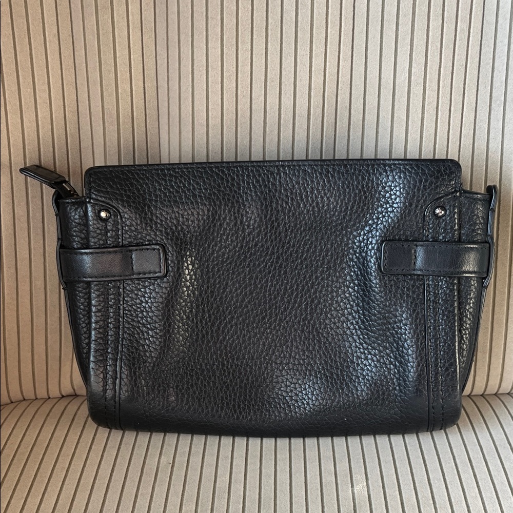 Coach - Black Pebbled Leather Crossbody Bag - Picture 2 of 10
